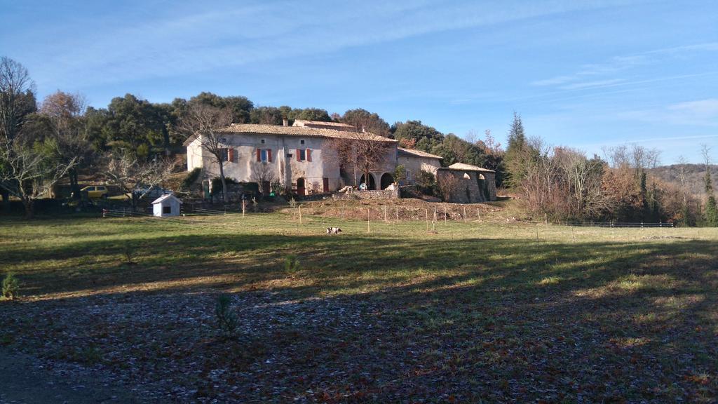 Gites La Ferme Accrochee A La Colline Lagorce  Exterior foto